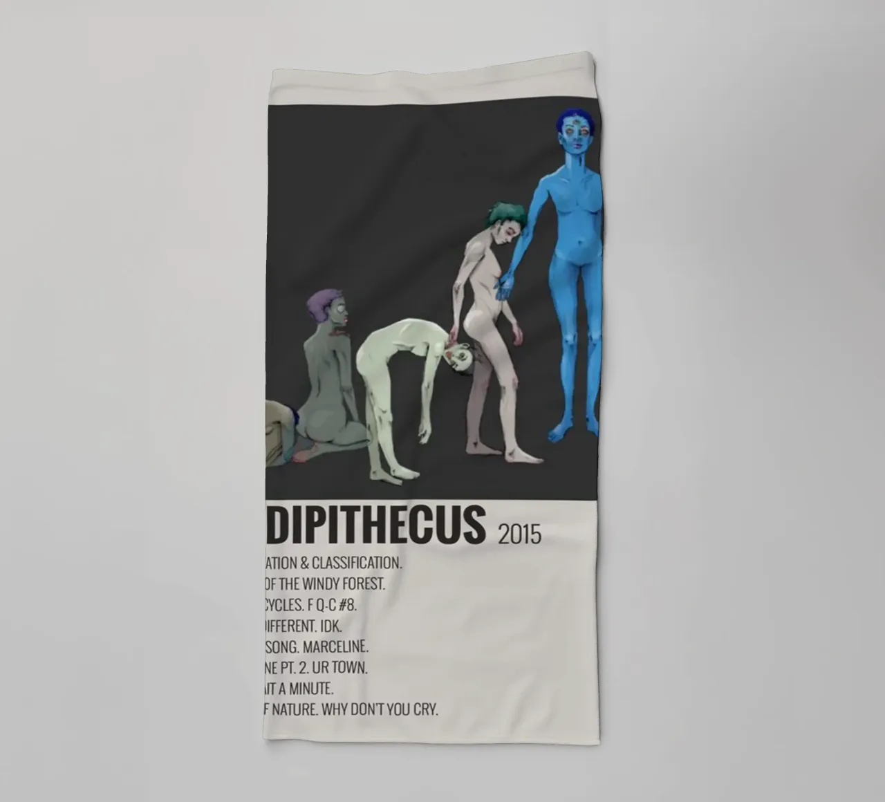 Willow Smith Ardipithecus 2015 asciugamano da bagno da SoundStudio