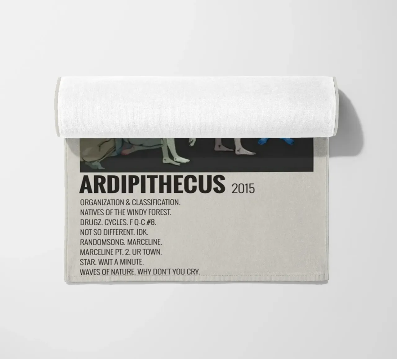 Willow Smith Ardipithecus 2015 Strandtuch von SoundStudio