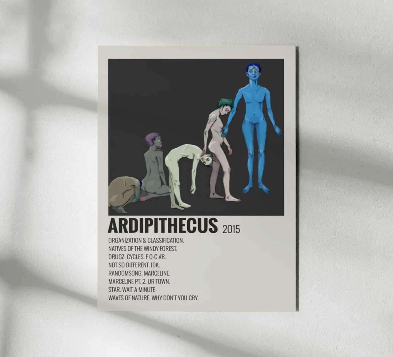 Willow Smith Ardipithecus 2015 alluminio dibond da SoundStudio
