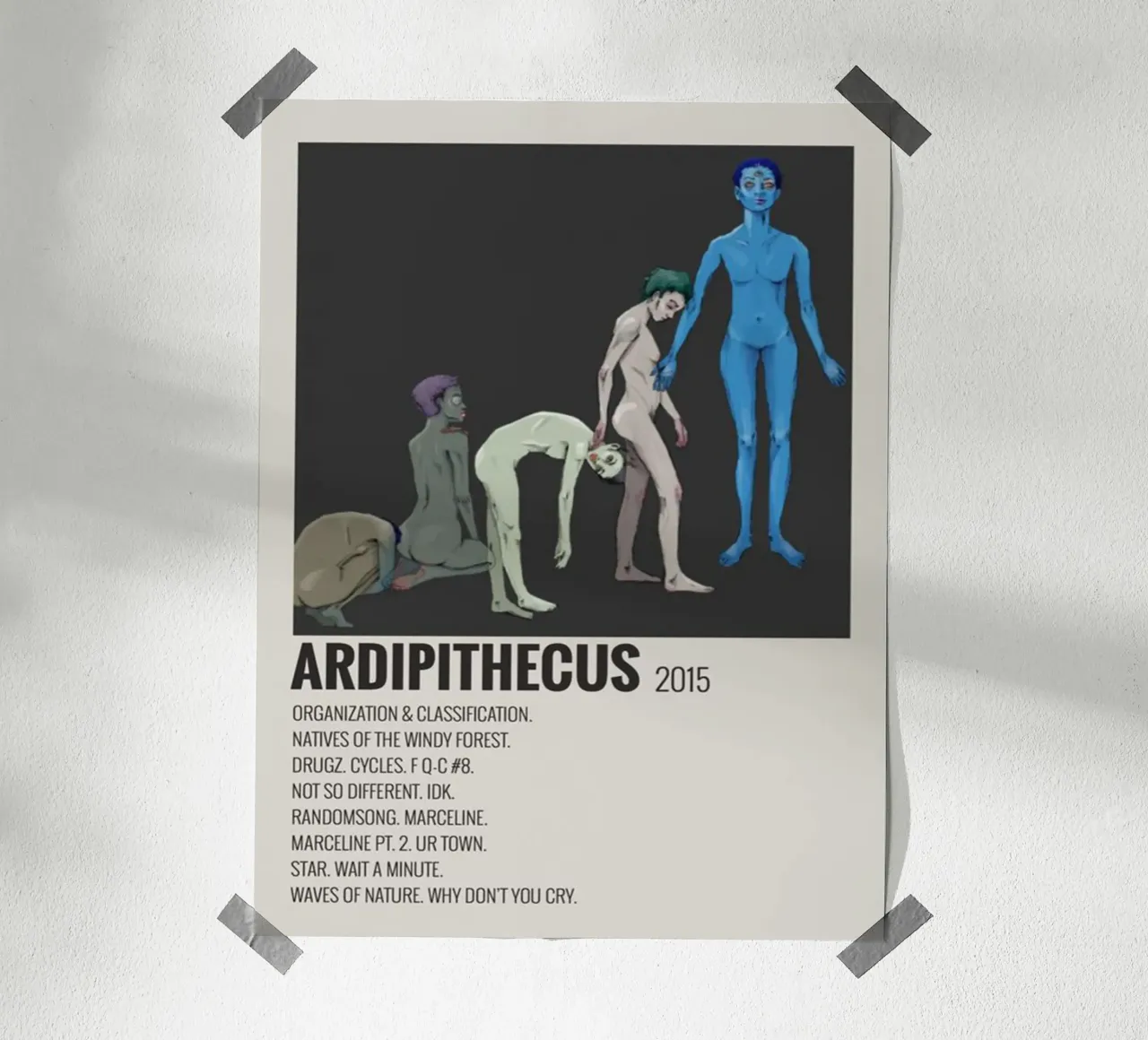 Willow Smith Ardipithecus 2015 Hahnemühle von SoundStudio
