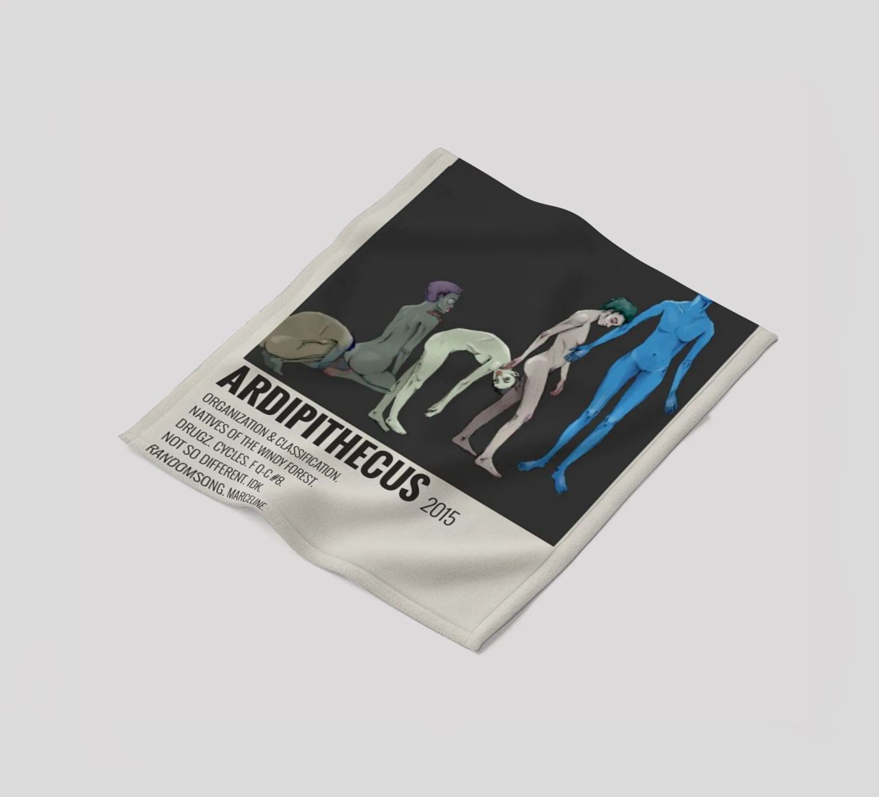 Willow Smith Ardipithecus 2015 coperta in pile da SoundStudio