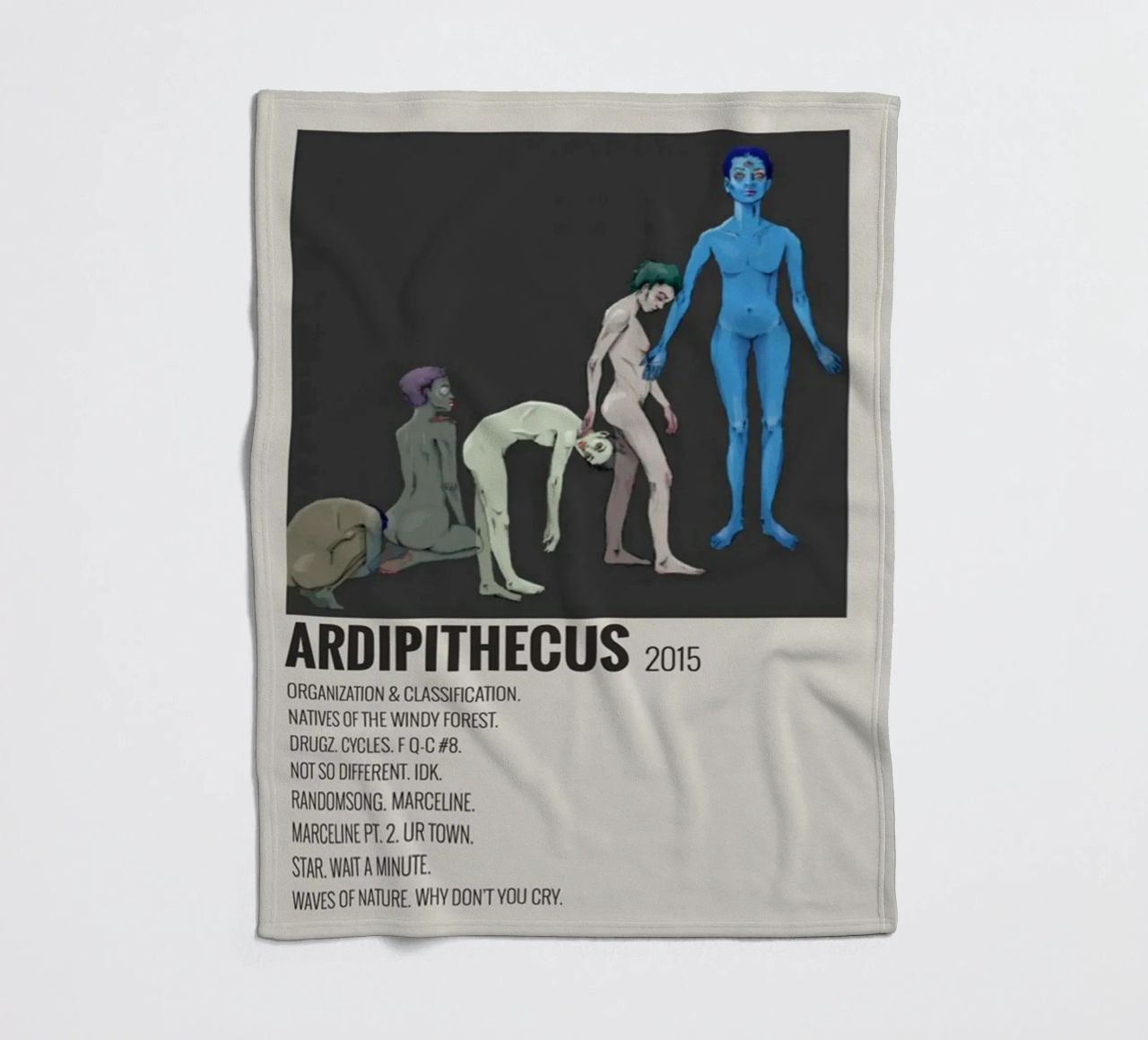 Willow Smith Ardipithecus 2015 coperta in pile da SoundStudio