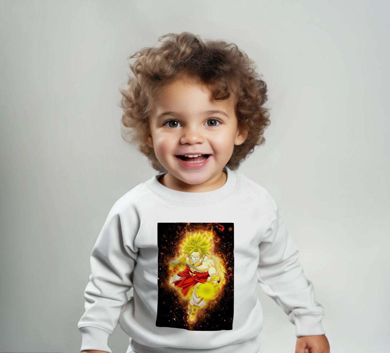 Broly SSJ felpa neonato da Neonartstudio