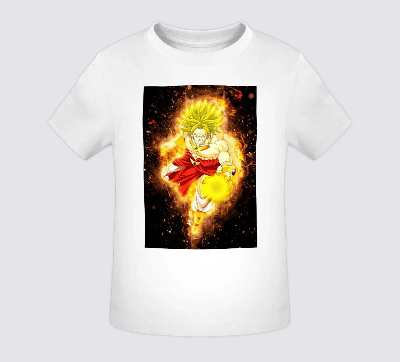 Broly SSJ maglietta neonato da Neonartstudio