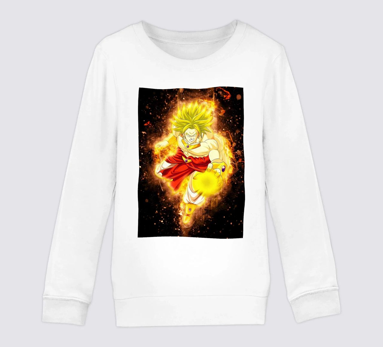 Broly SSJ felpa bambino da Neonartstudio