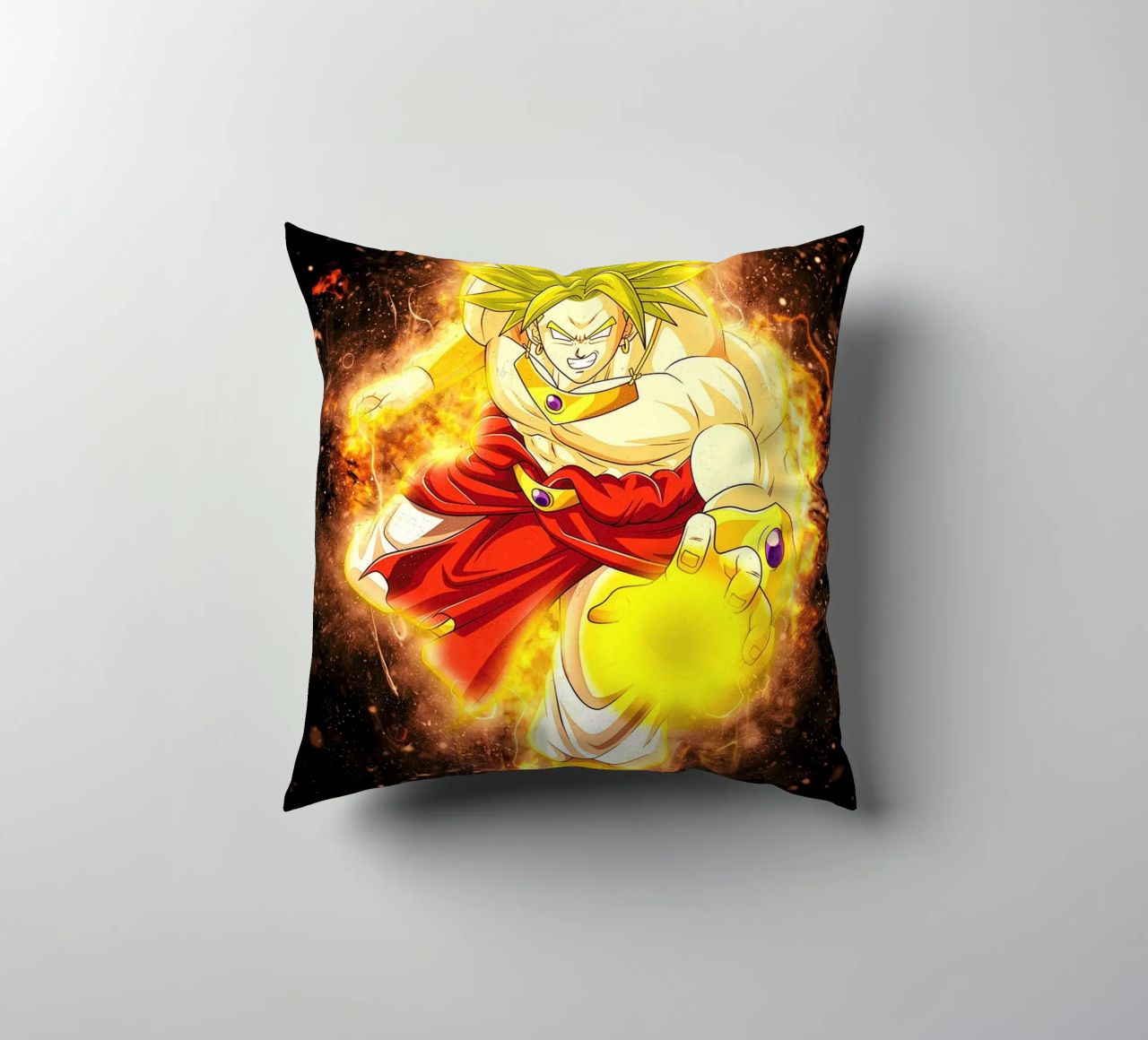 Broly SSJ cuscino da Neonartstudio