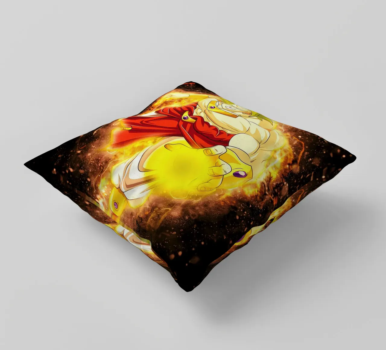 Broly SSJ decorative cushion by Neonartstudio