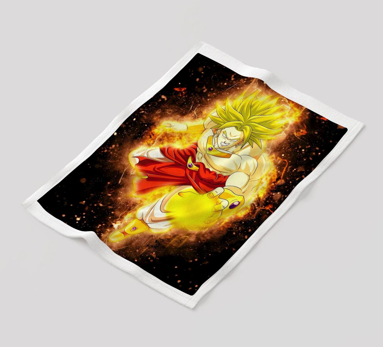 Broly SSJ coperta in pile da Neonartstudio