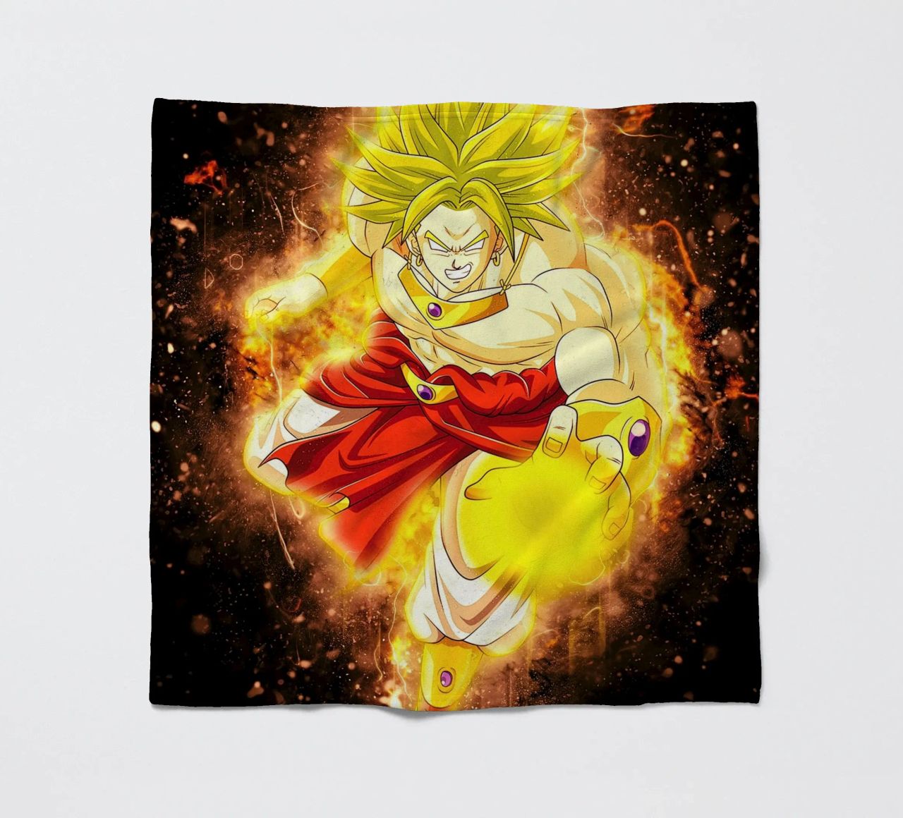 Broly SSJ coperta in pile da Neonartstudio