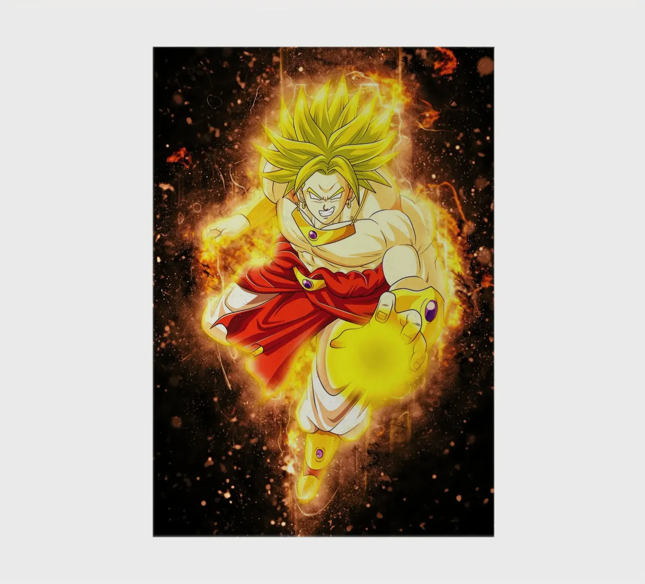 Broly SSJ Notizbuch von Neonartstudio