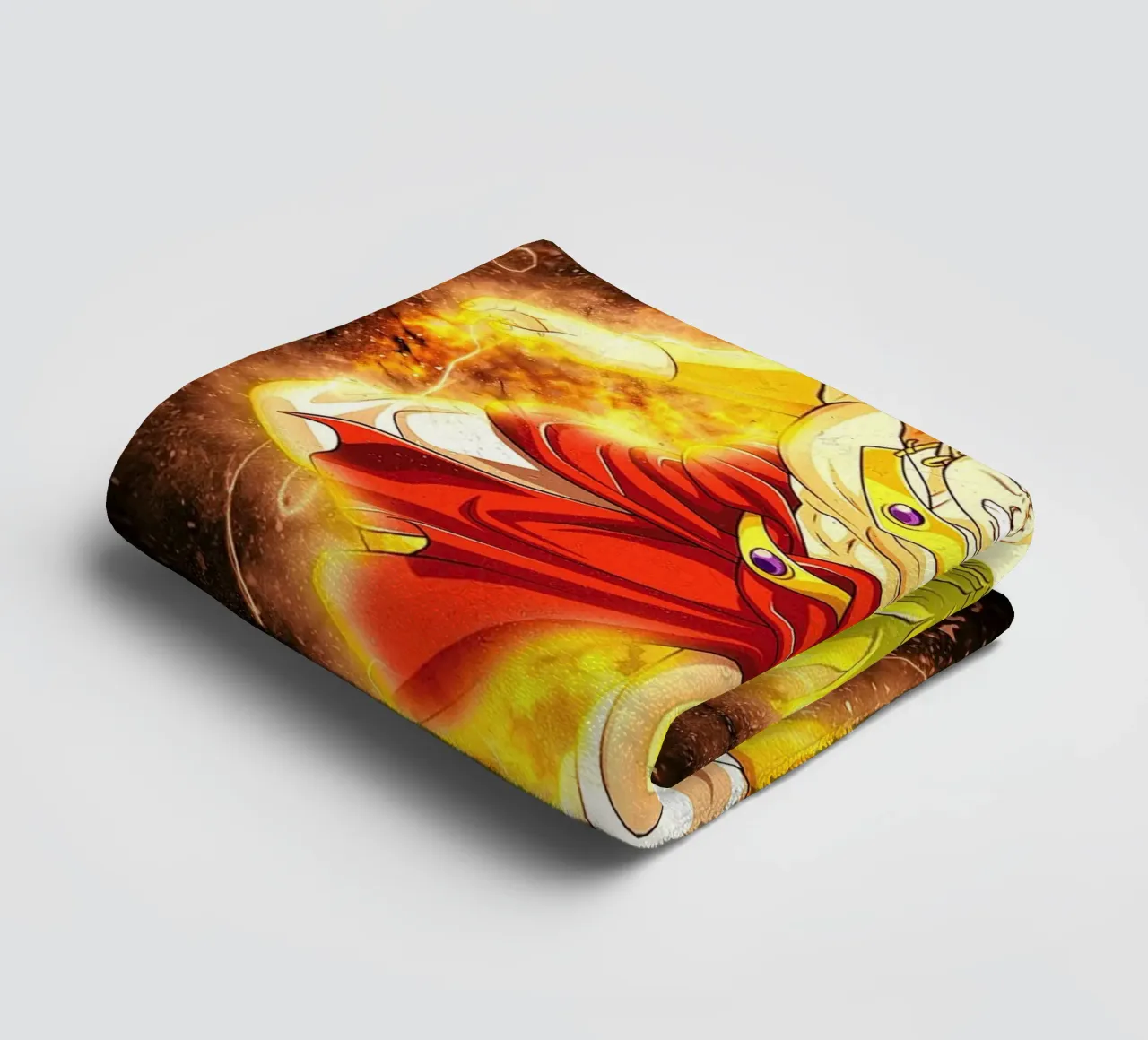 Broly SSJ towel by Neonartstudio