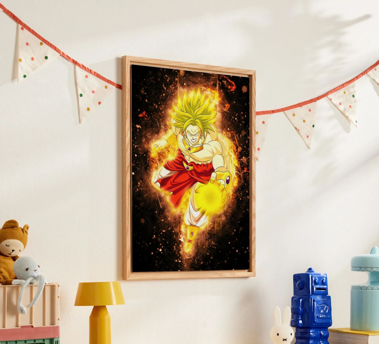 Broly SSJ plexiglass da Neonartstudio
