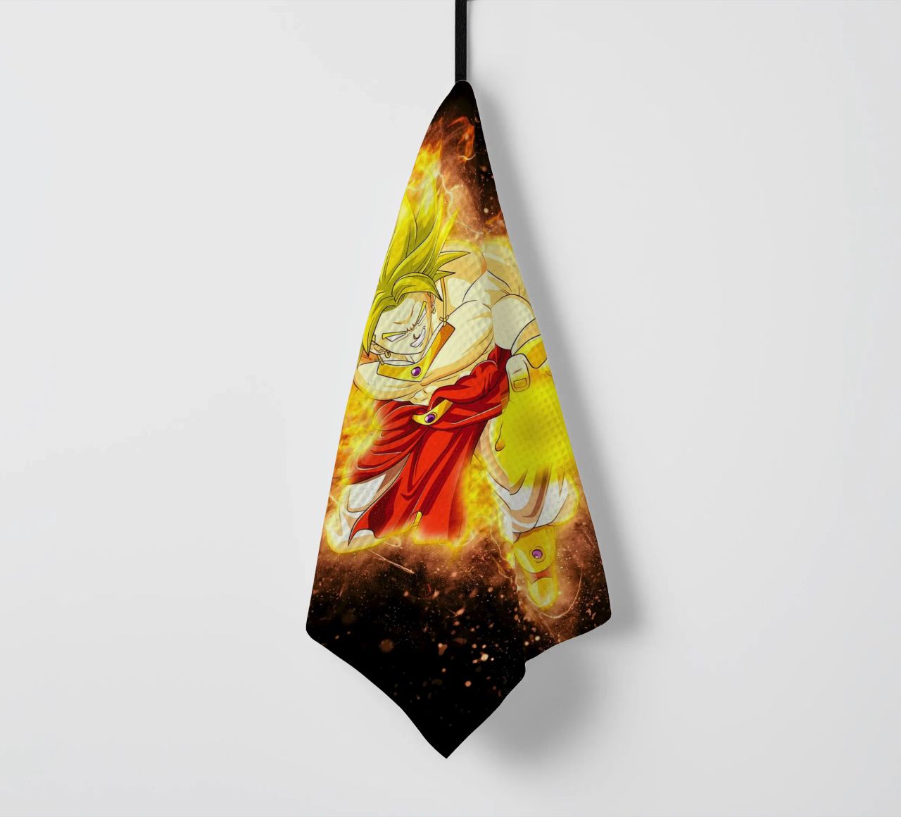 Broly SSJ canovaccio da cucina da Neonartstudio