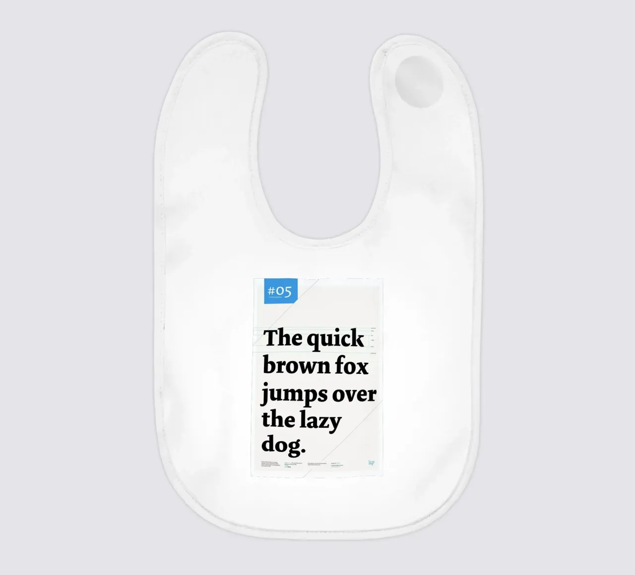 The quick brown fox bavaglino da Stefano Joker Lionetti