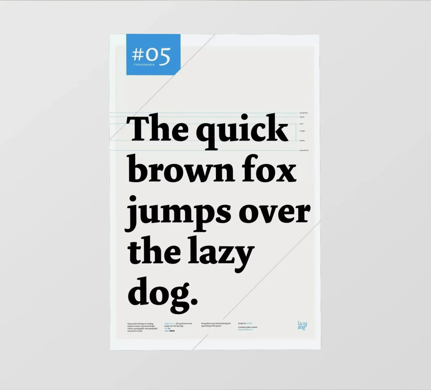 The quick brown fox pellicola backlit da Stefano Joker Lionetti