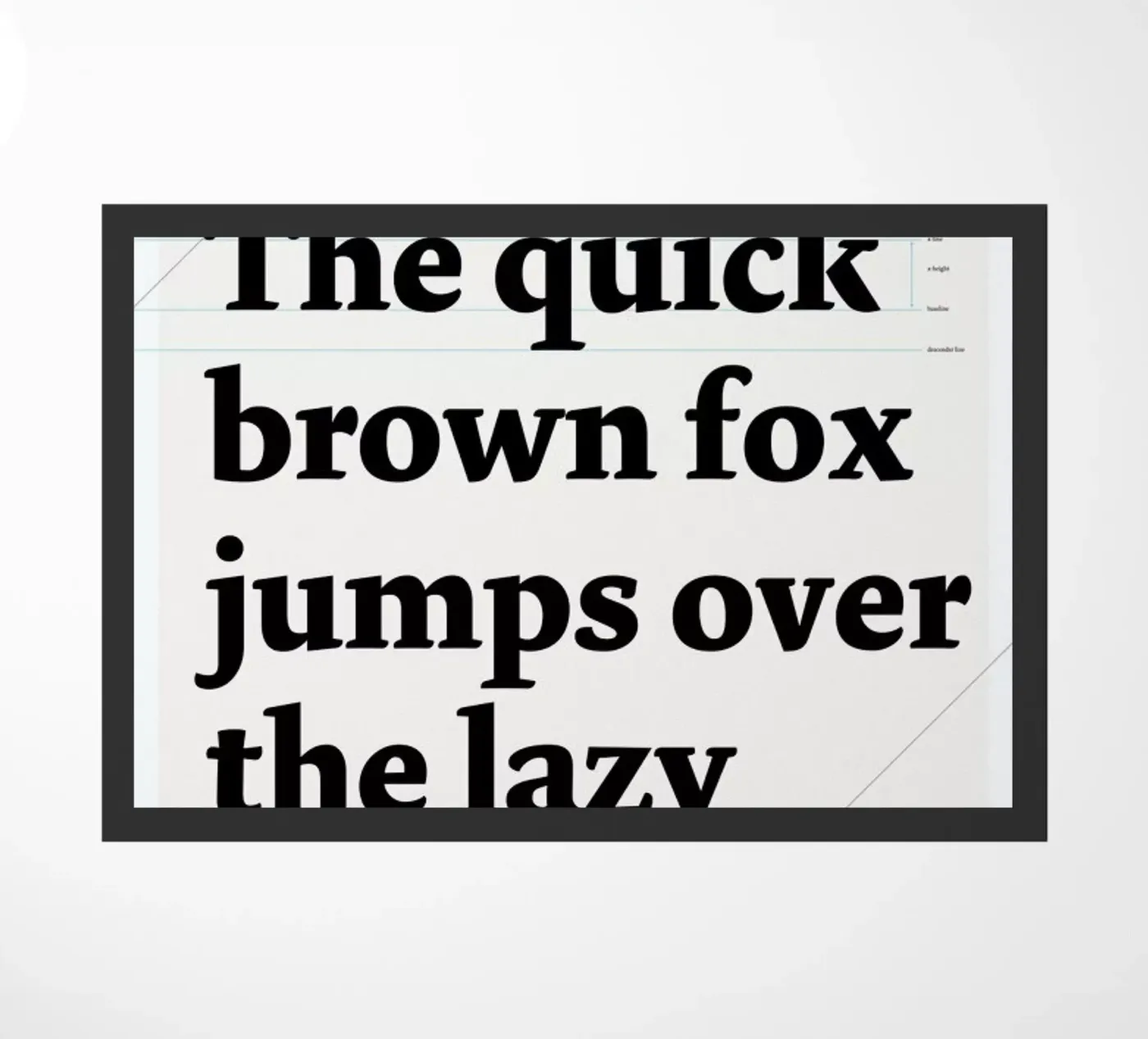 The quick brown fox doormat by Stefano Joker Lionetti