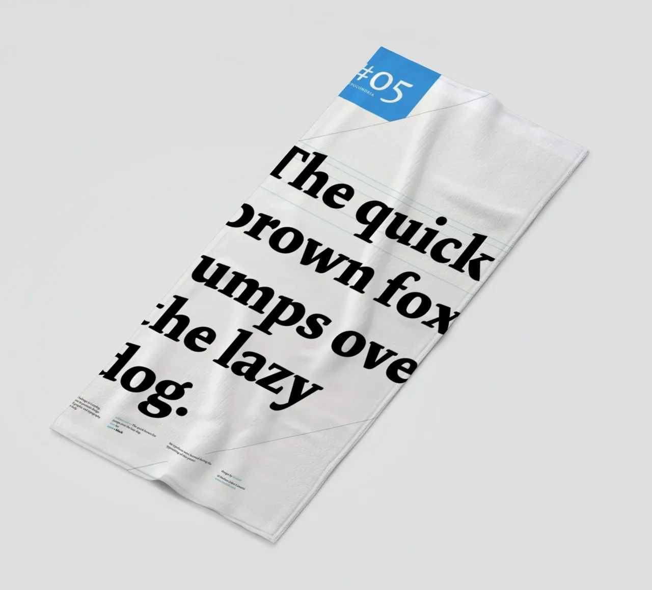 The quick brown fox telo mare da Stefano Joker Lionetti