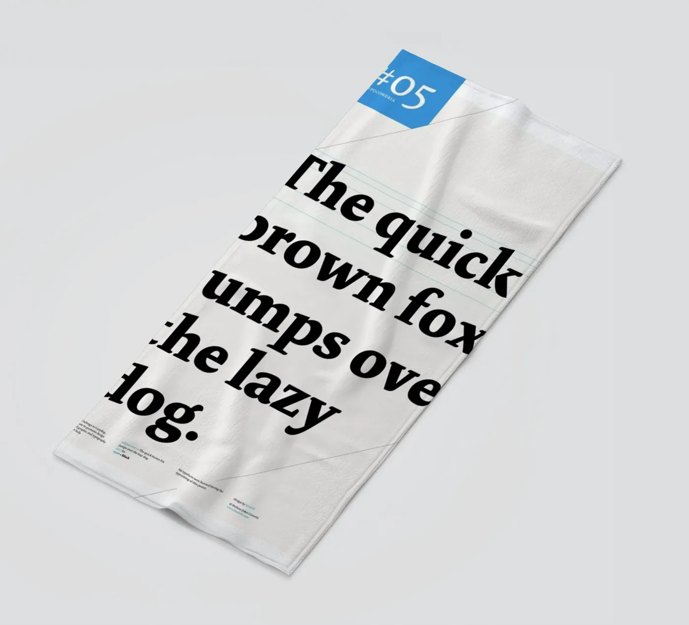 The quick brown fox telo mare da Stefano Joker Lionetti