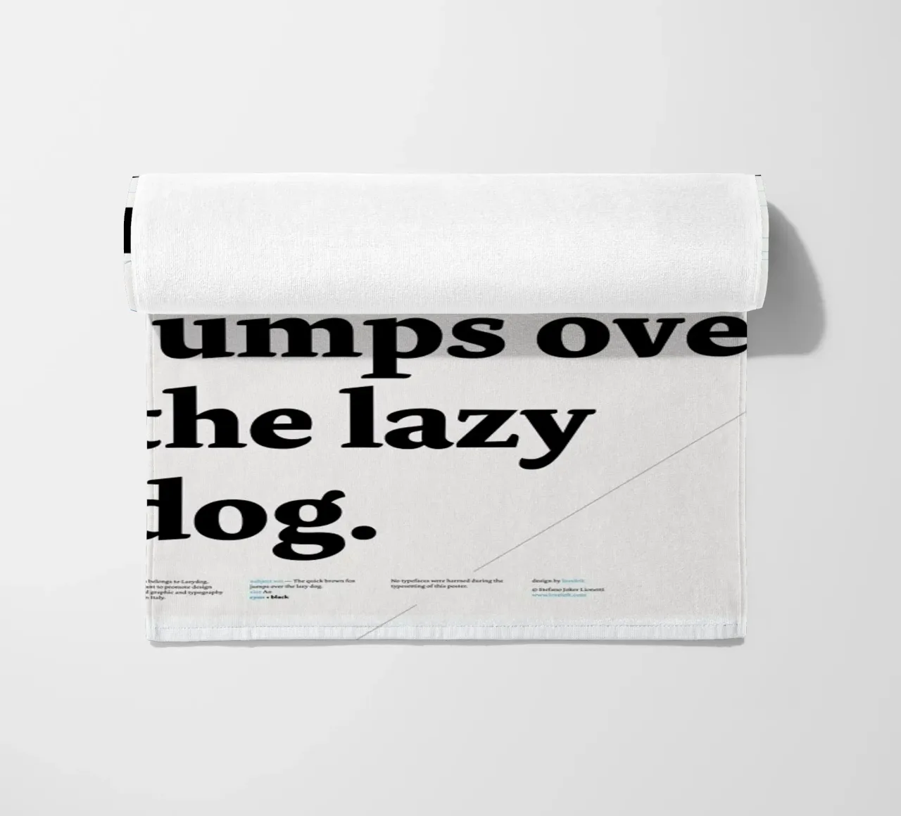 The quick brown fox telo mare da Stefano Joker Lionetti