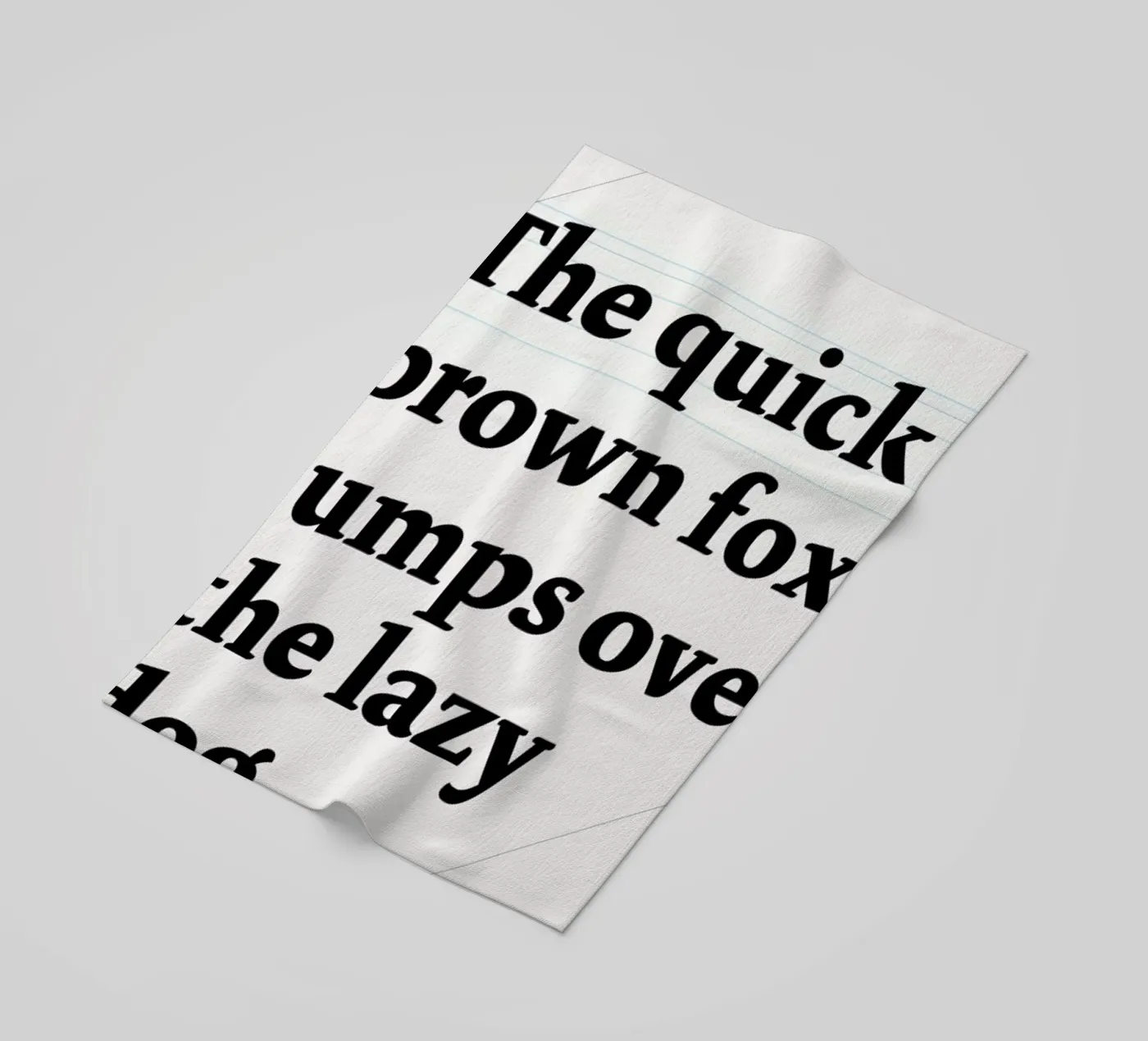 The quick brown fox telo mare da Stefano Joker Lionetti