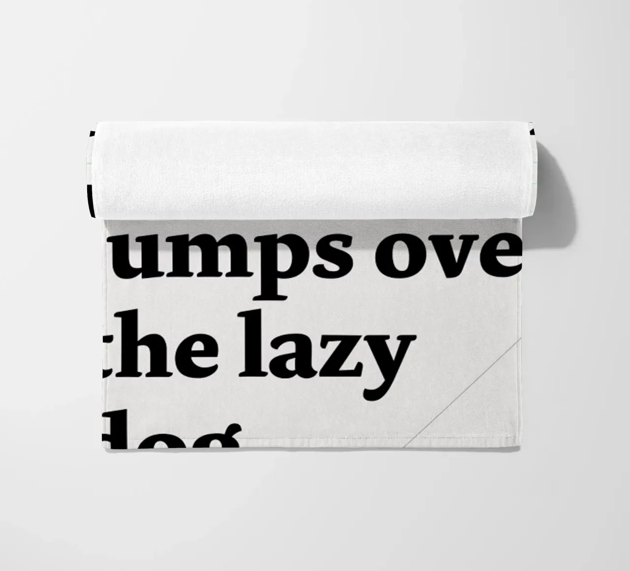 The quick brown fox telo mare da Stefano Joker Lionetti