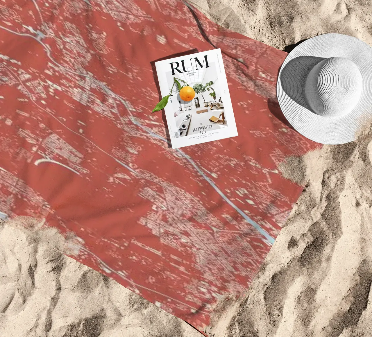 Berlin Pink telo mare da Urban Maps