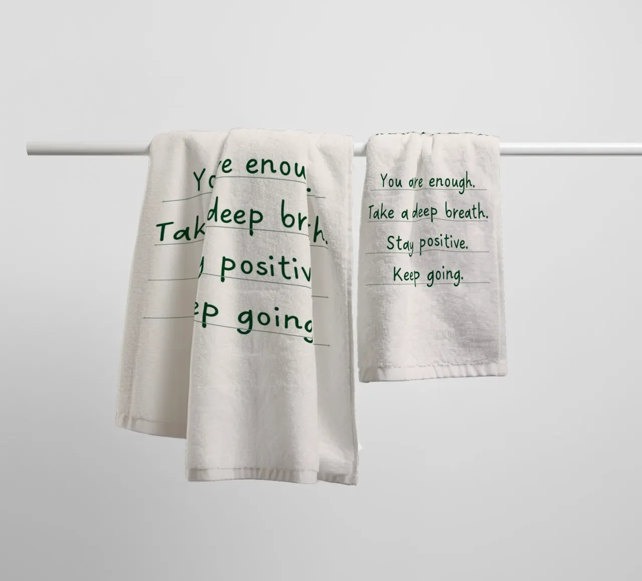 Daily Reminder asciugamano da bagno da designsbysophia