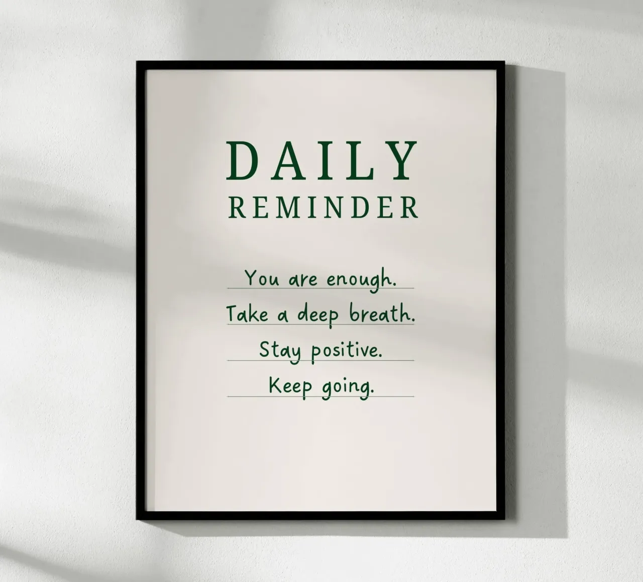 Daily Reminder carta hahnemühle da designsbysophia