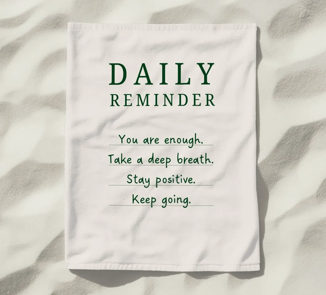 Daily Reminder telo mare da designsbysophia