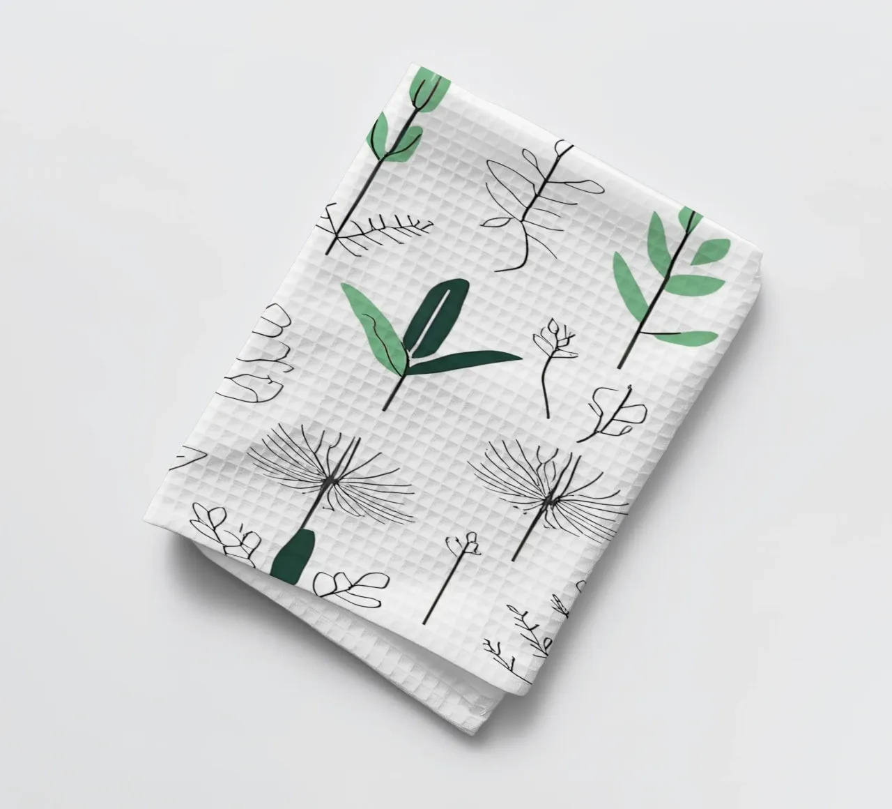 Pflanzen minimalistisch canovaccio da cucina da designsbysophia