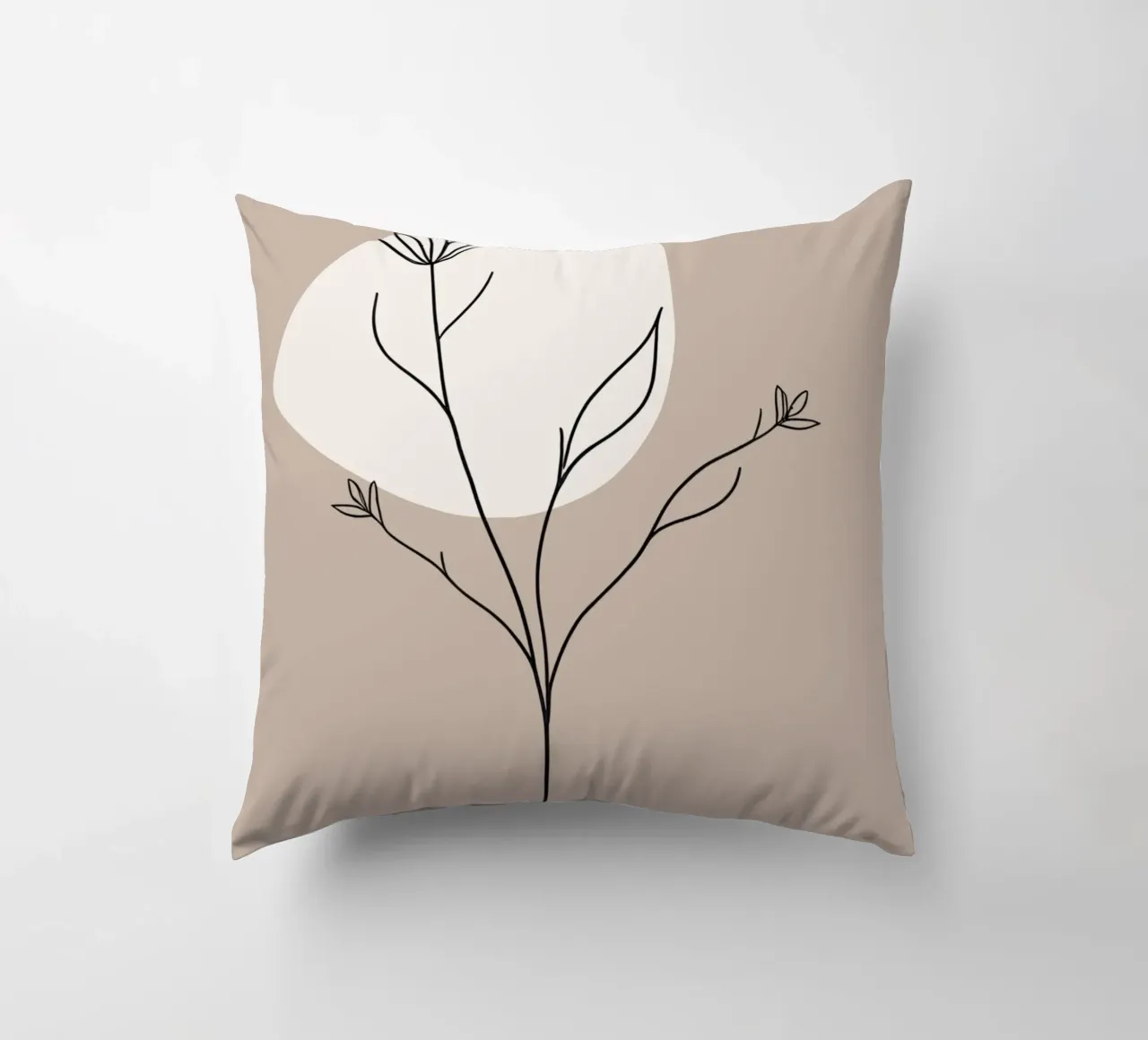 Pflanzen-Zeichnung 2 cuscino da designsbysophia