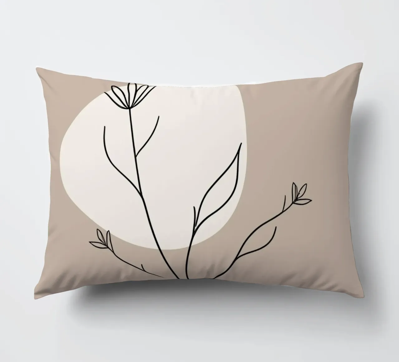 Pflanzen-Zeichnung 2 cuscino da designsbysophia
