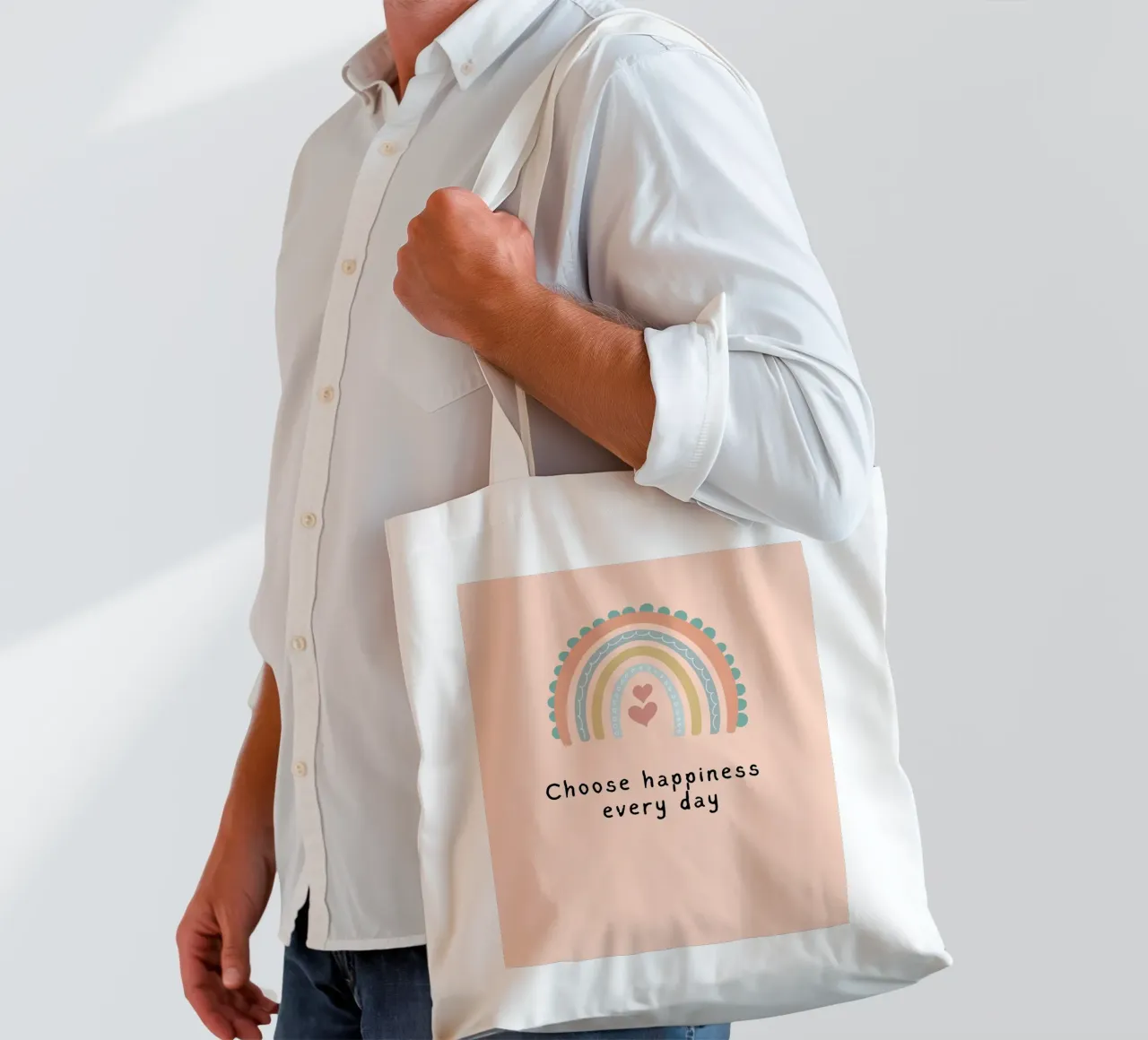 choose happiness every day tote bag by designsbysophia