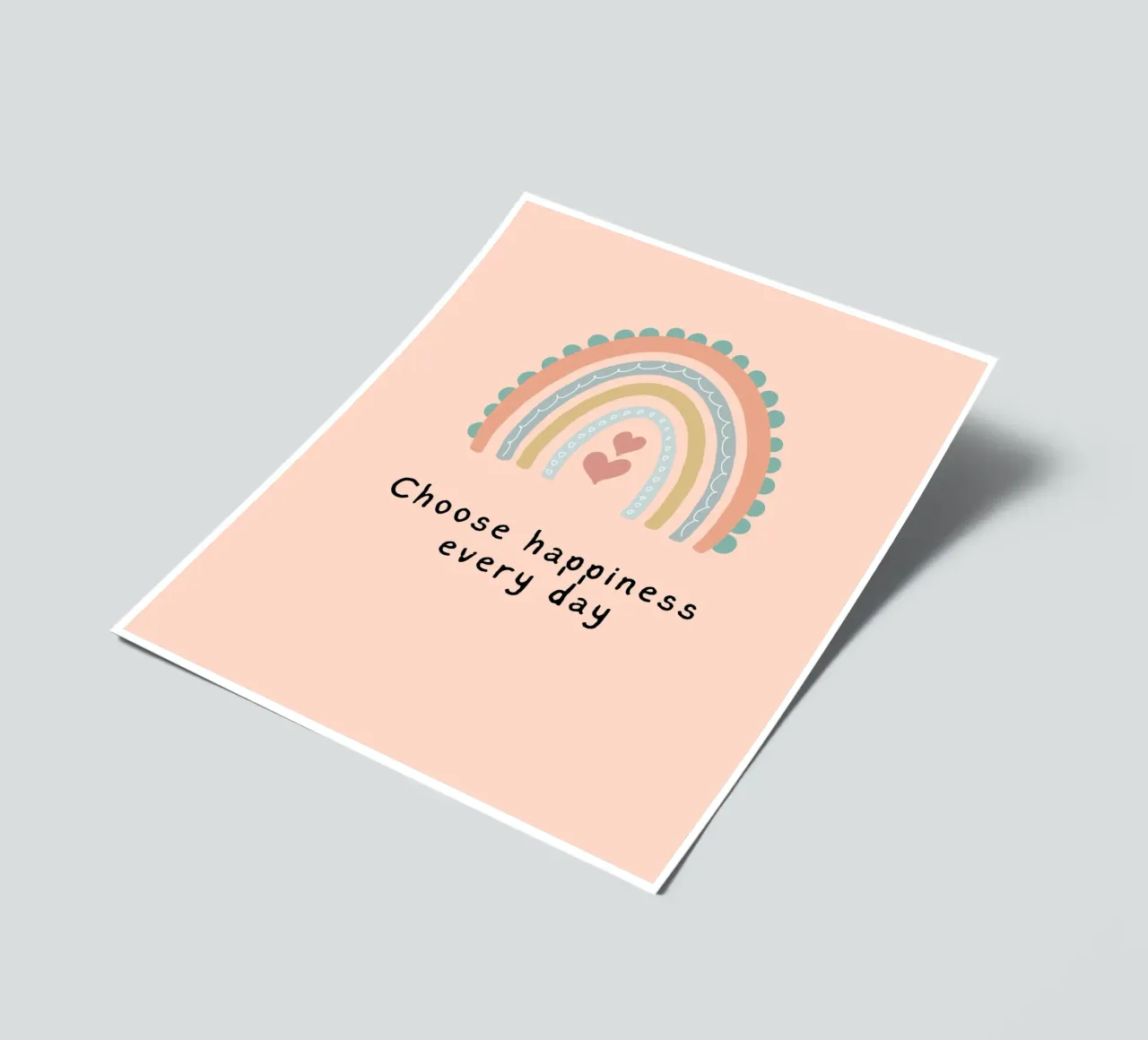 choose happiness every day sticker sheet by designsbysophia