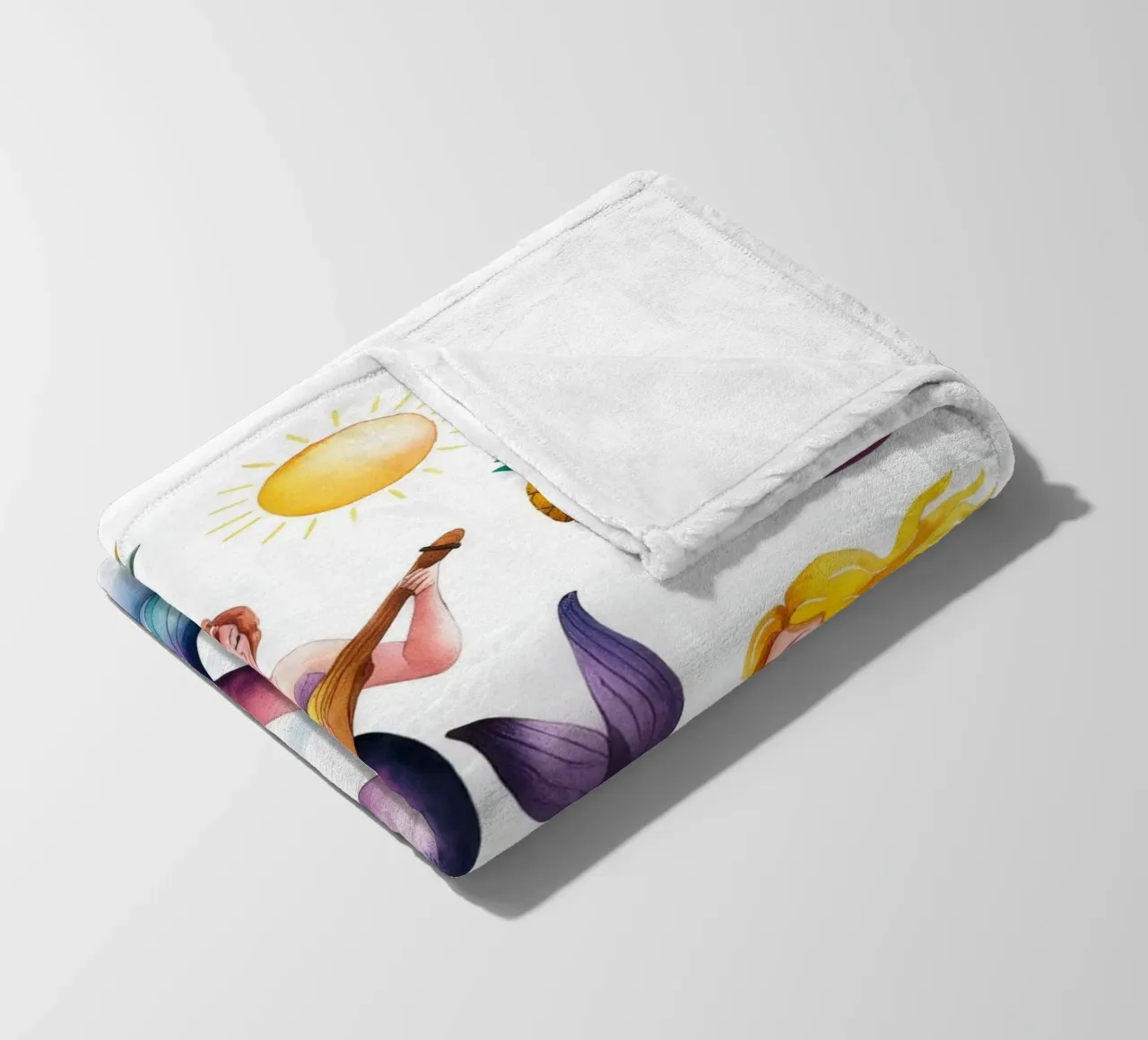 Il paradiso delle sirene coperta in pile da Artie Shifa