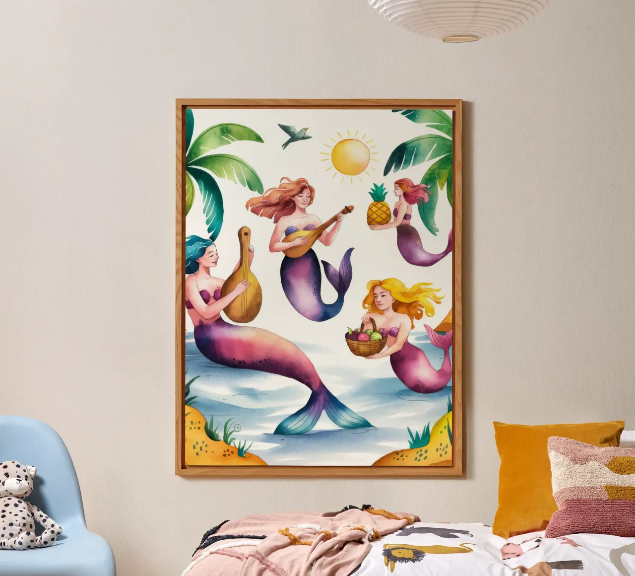 Il paradiso delle sirene alluminio dibond da Artie Shifa