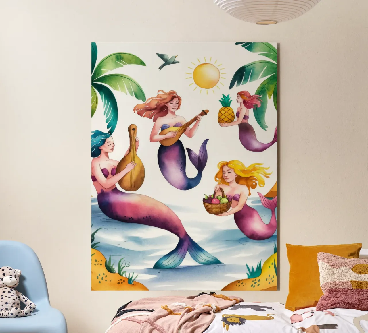Il paradiso delle sirene alluminio dibond da Artie Shifa