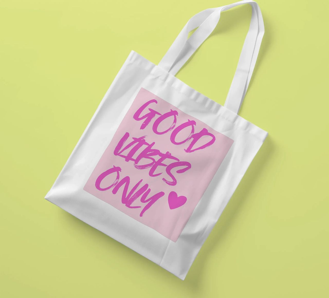 Good vibes only borsa in juta da designsbysophia