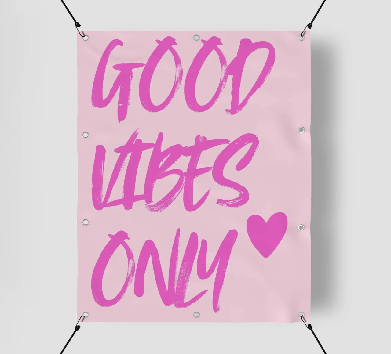 Good vibes only telo in pvc da designsbysophia