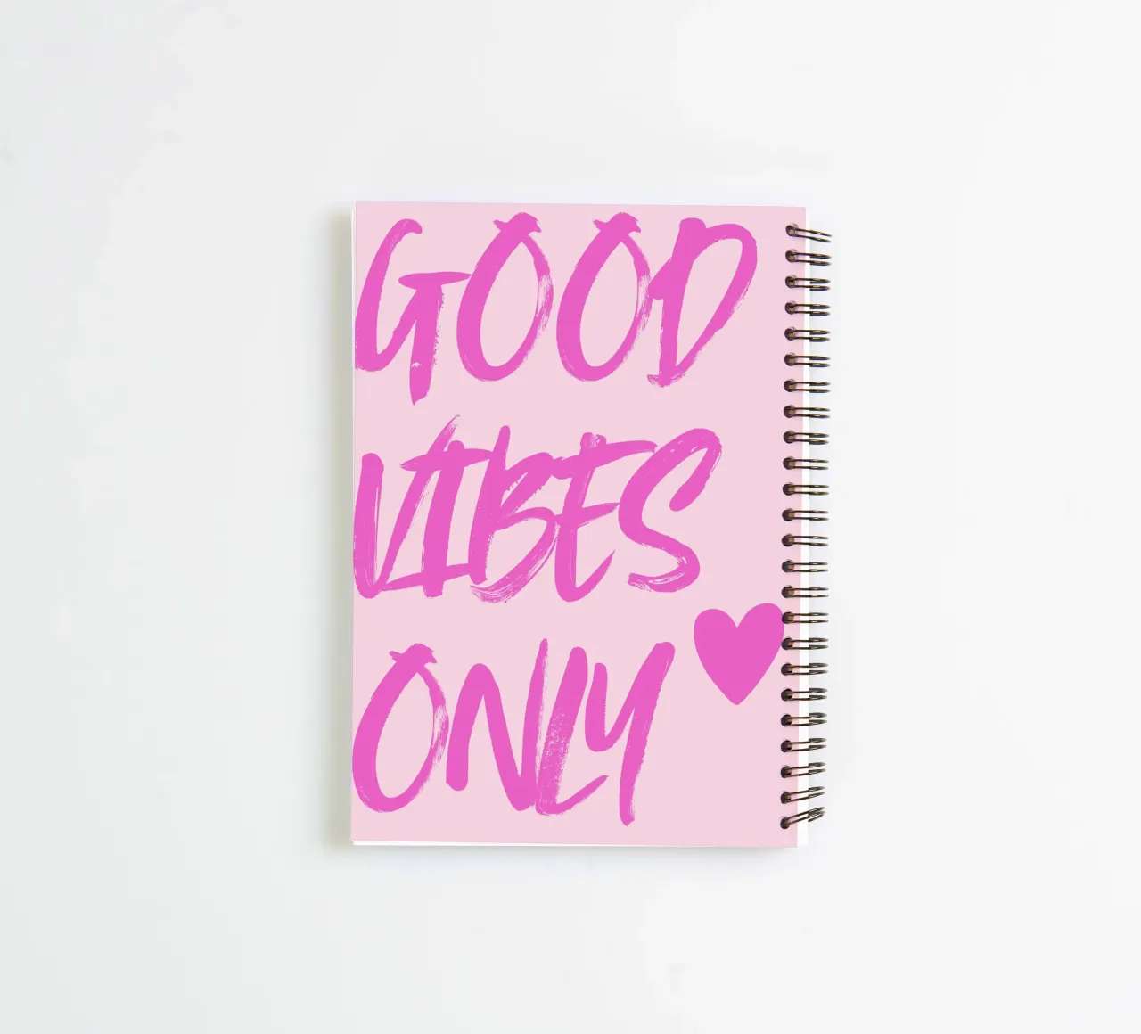 Good vibes only spiral notebook by designsbysophia