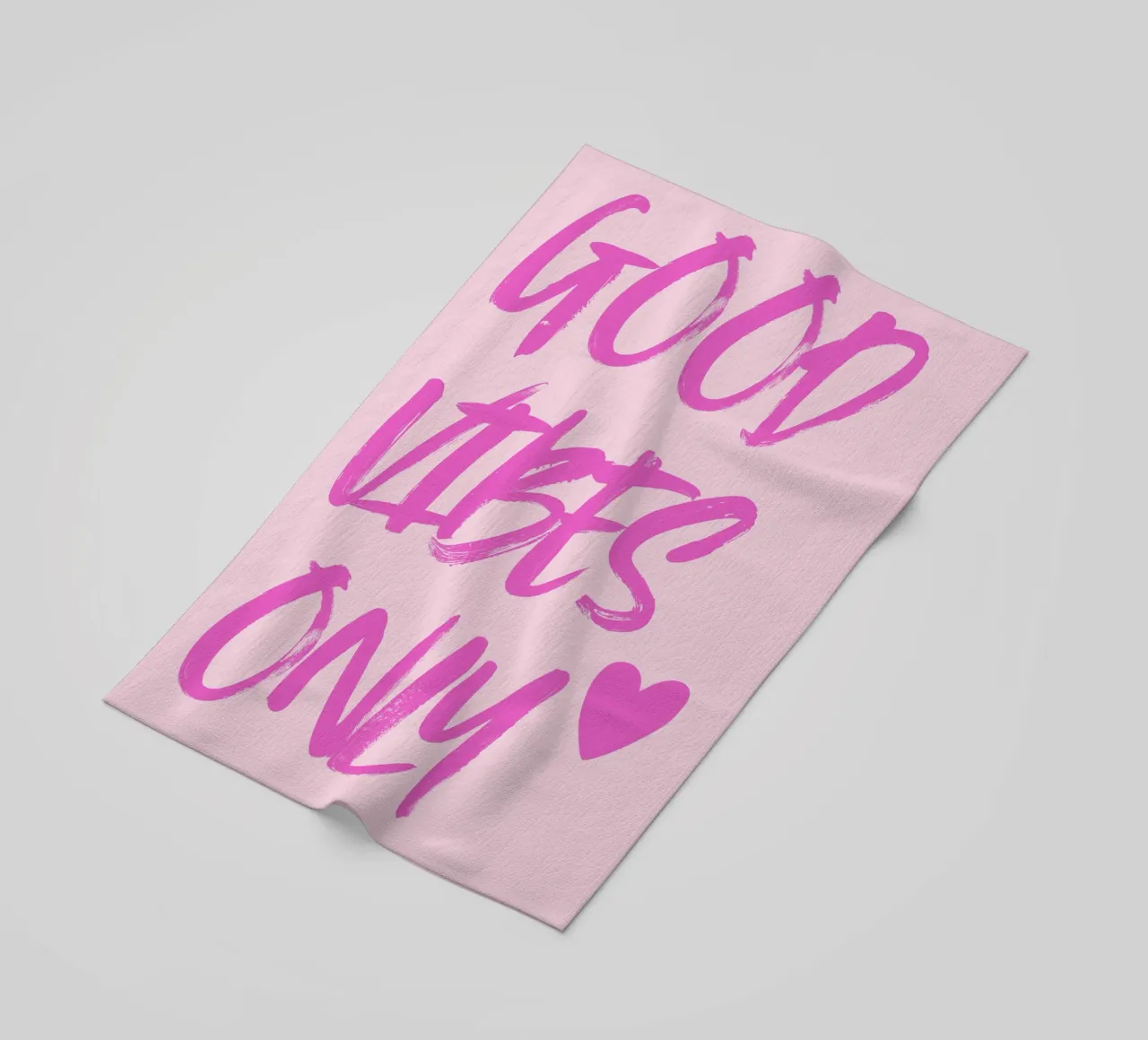 Good vibes only beach towel by designsbysophia