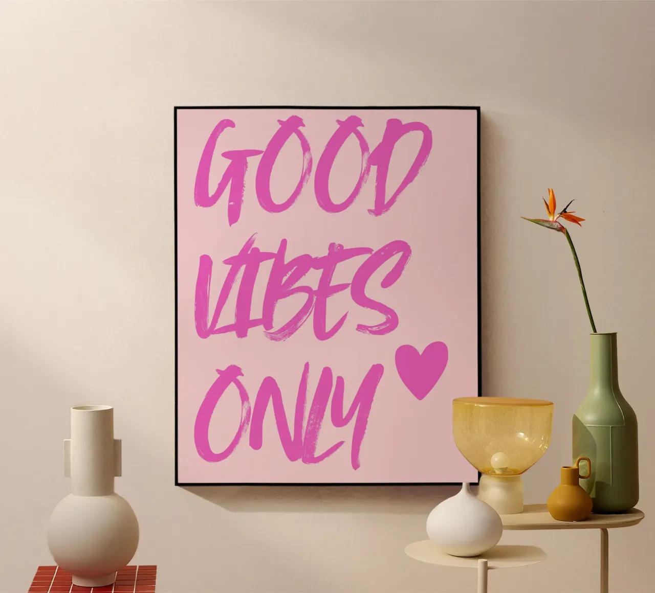 Good vibes only plexiglass da designsbysophia