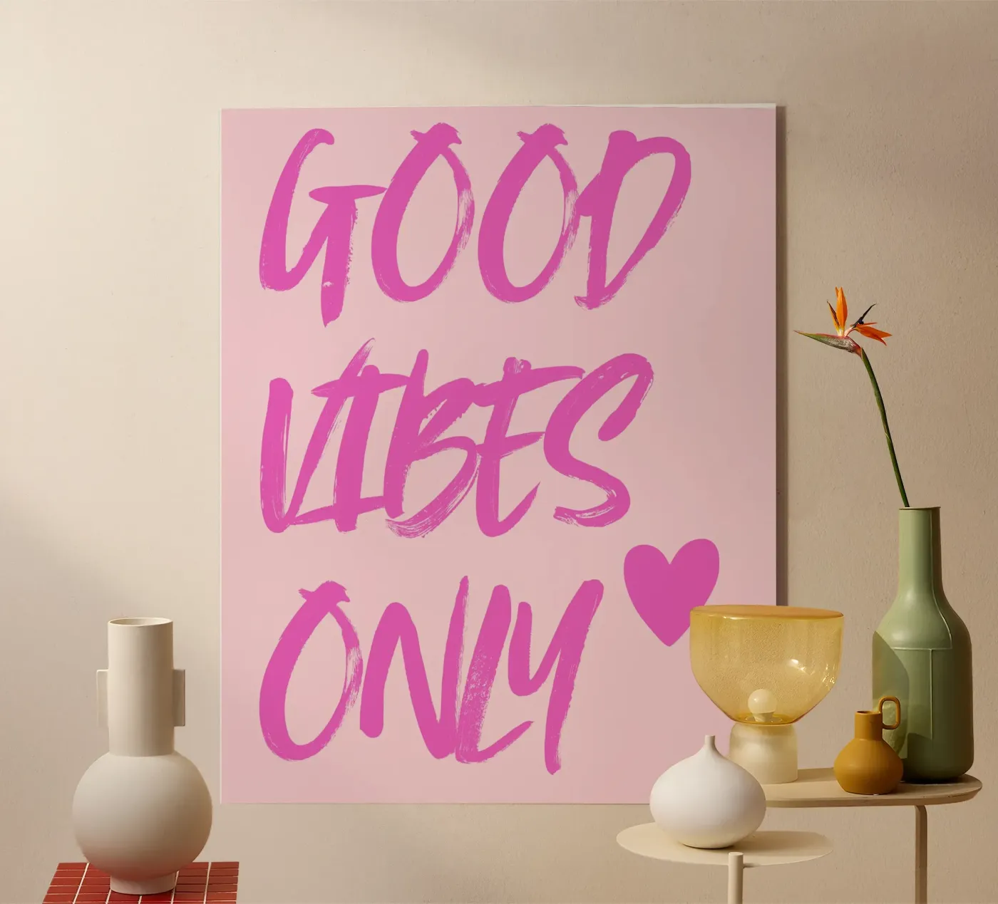 Good vibes only plexiglass da designsbysophia