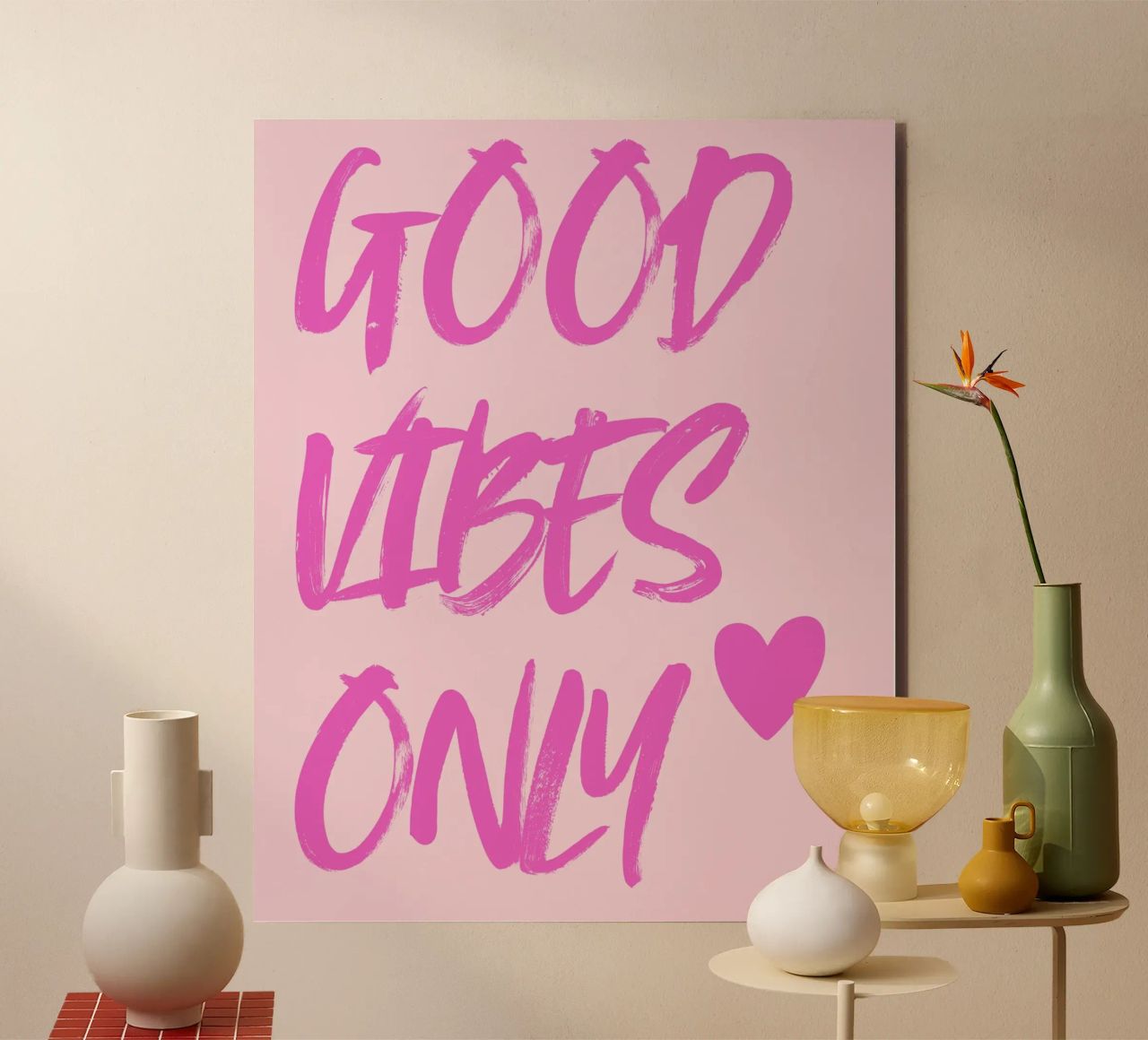 Good vibes only alluminio dibond da designsbysophia