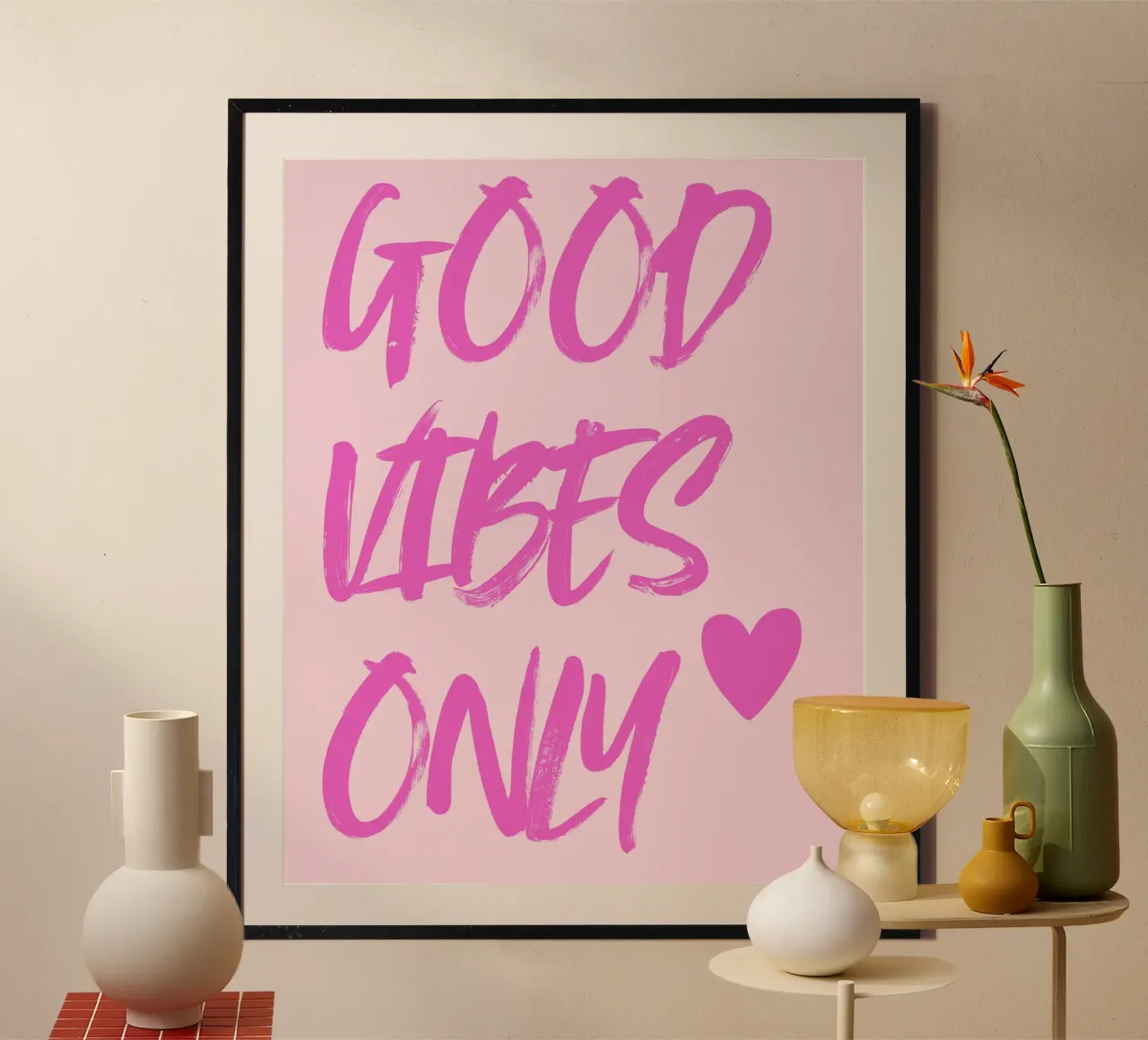Good vibes only carta hahnemühle da designsbysophia