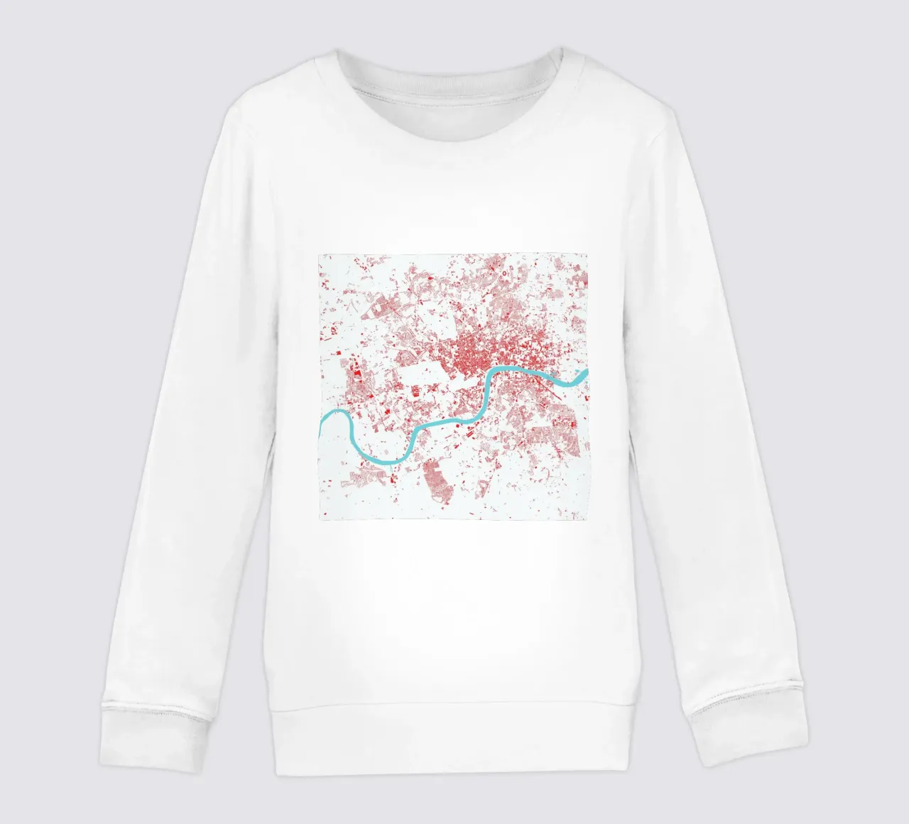 London Red felpa bambino da Urban Maps