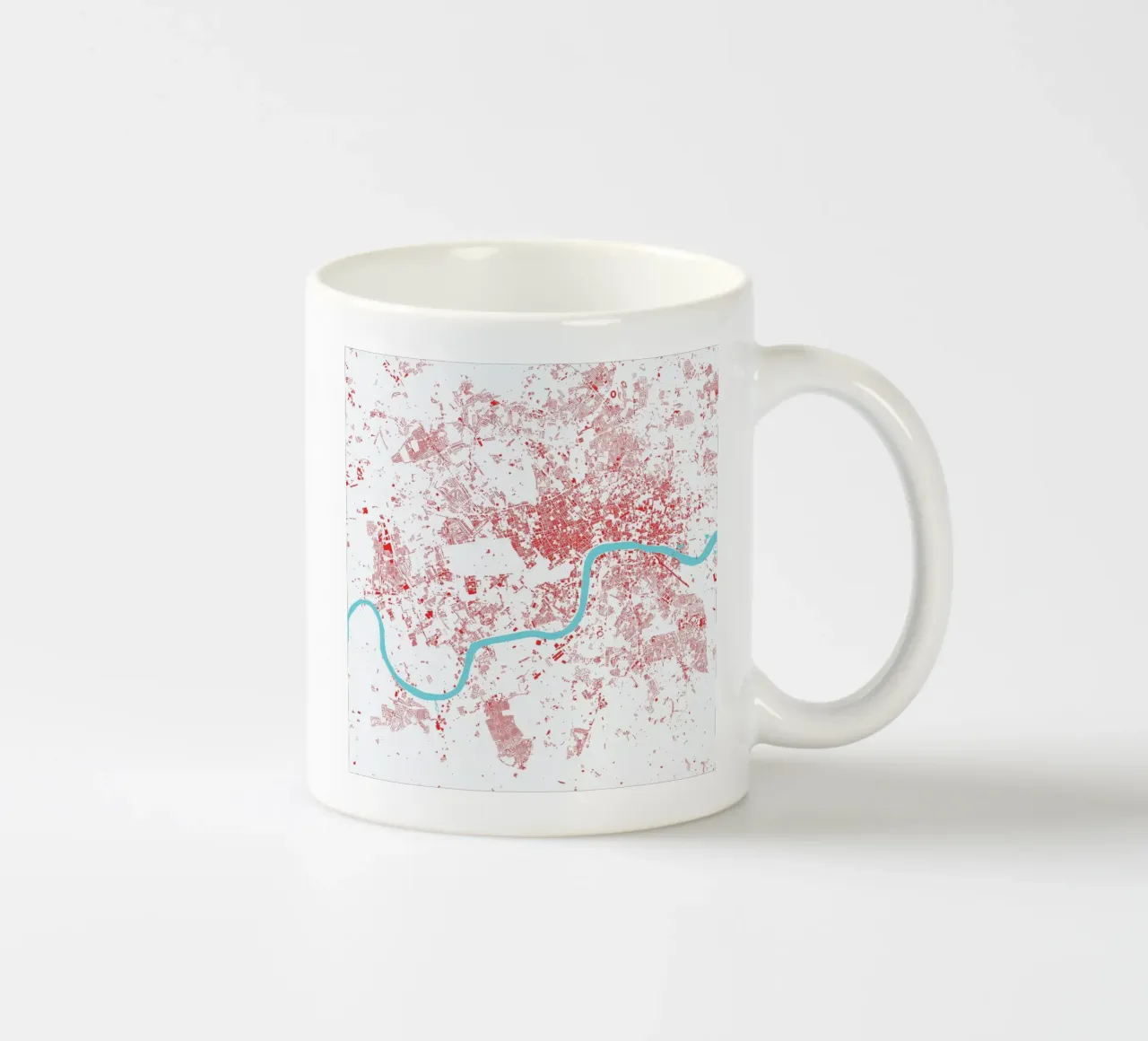 London Red tazza in ceramica da Urban Maps