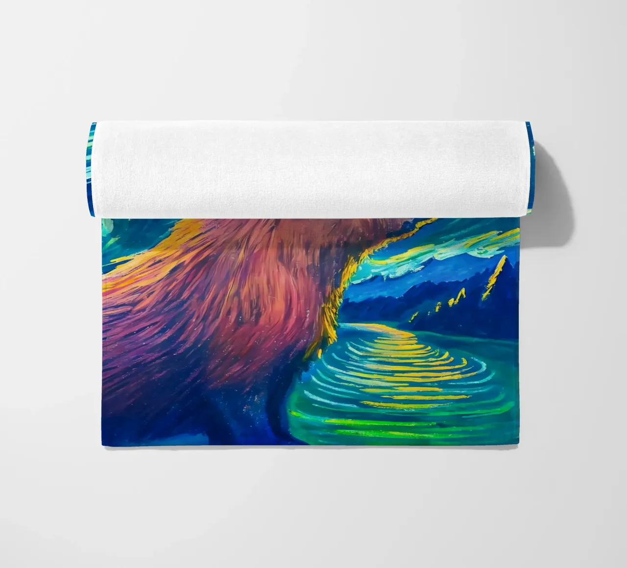 Capibara - Sotto le stelle di notte telo mare da flufftee