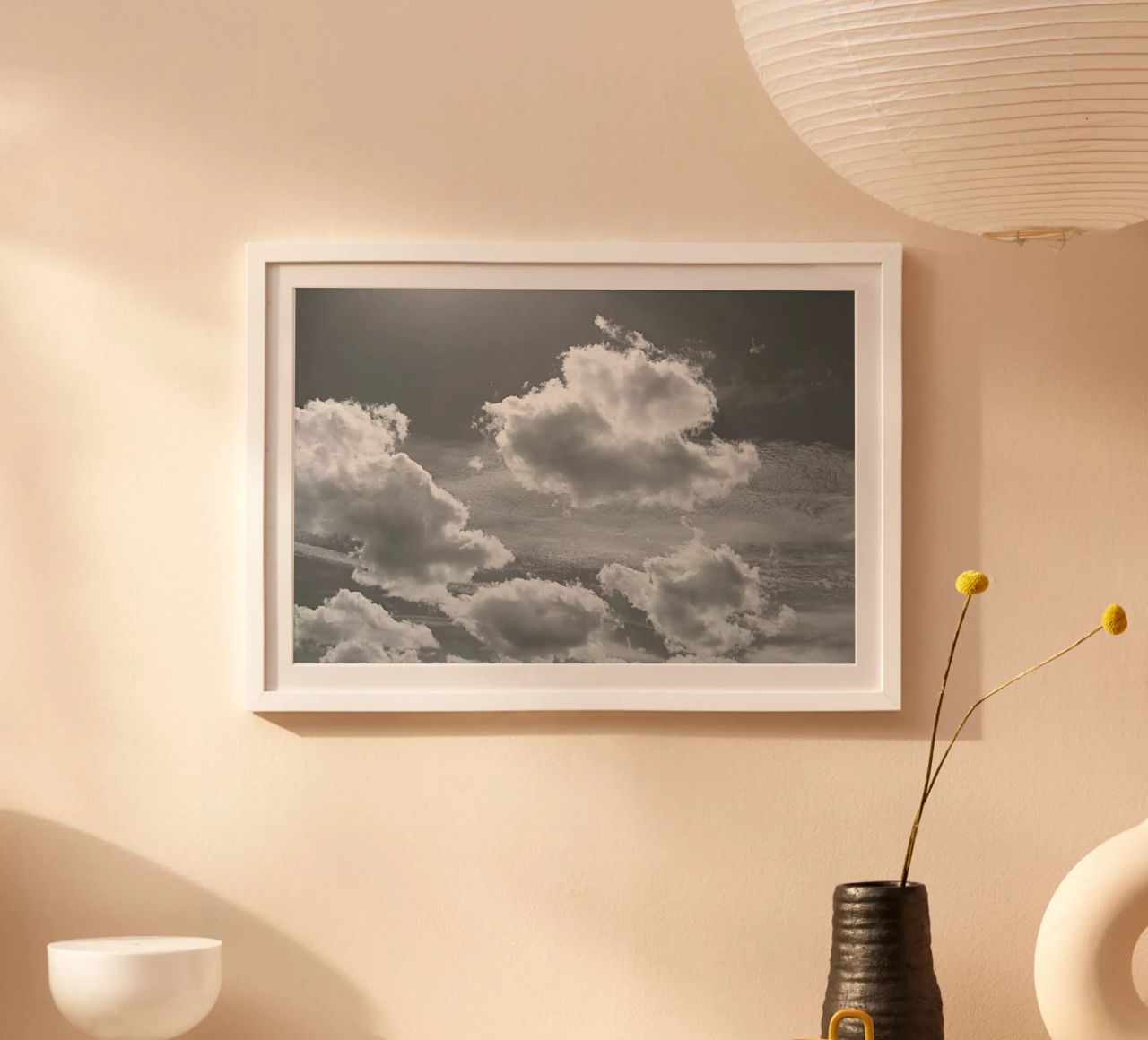Berlin Sky Poster von Nur Mut