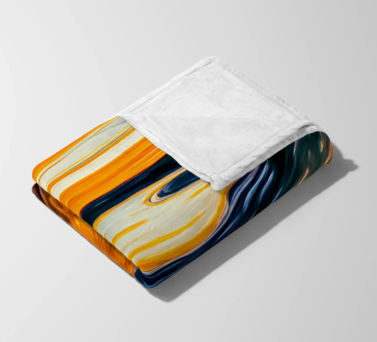 The Scream of the Capybara - A Modern Masterpiece fleece blanket by flufftee